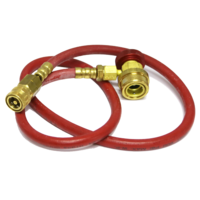 38" Hose With Quick Disconnect Coupler T&E Tools U703EXT