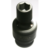 7/16" x 3/8" Drive SAE Universal Impact Socket (6 Point) T&E Tools U7314