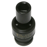 1/2" x 1/2" Drive 6 Point Impact Universal Socket (SAE) T&E Tools U7416