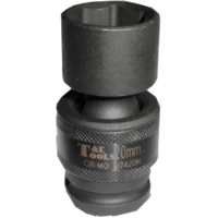 20mm x 1/2" Drive 6 Point Impact Universal Socket (Metric) T&E Tools U7420M