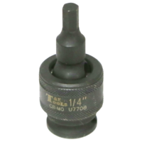1/4" x 3/8"Dr. Impact Uni. In-Hex Socket T&E Tools U7708