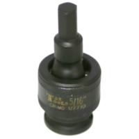 5/16" x 3/8"Dr. Impact Uni. In-Hex Socket T&E Tools U7710