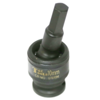 10mm x 1/2"Dr. Impact Uni. In-Hex Socket T&E Tools U7810M