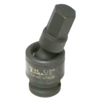 5/8" x 1/2"Dr. Impact Uni. In-Hex Socket T&E Tools U7820