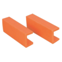 5" Fiber (Nylon) Jaw Covers T&E Tools VJF05