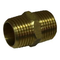 Double End Male Nipple (1/2" x 1/2" NPT) T&E Tools X1616