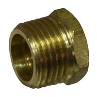 Male/Female Reducing Bush (1/2" x 3/8" NPT) T&E Tools X16F12