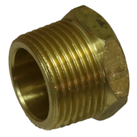 Male/Female Reducing Bush (3/4" x 3/8" NPT) T&E Tools X24F12
