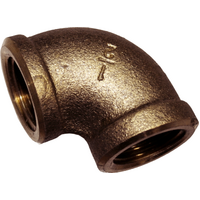 90° Female Elbow (1/2" x 1/2" NPT) T&E Tools XFE1616