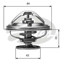 Thermostat Gates TH06582G1 for BMW 5 E34 3L 7 E38 4L 8 E31 5L