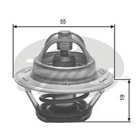 Thermostat Gates TH12389G1 for PEUGEOT 405 4B 1994-1995 2L Petrol