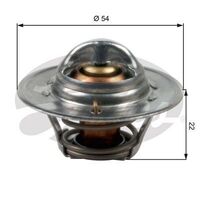 Thermostat Gates TH12792G1 for VOLVO 440 445 2L FORD KA TA TB 1.3L Petrol