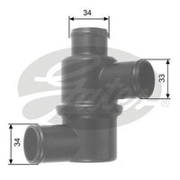 Thermostat Housing OE Integrated, Gates TH14580 for Lada Niva 2123 Hatchback  1.7 Petrol BA321214