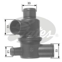 Thermostat Gates TH14687 for LADA Cevaro 2108, 2109, 2115, 2113, 2114 1986-96 1.3L Petrol