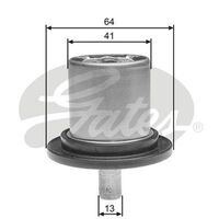 Thermostat  Gates TH25882G1 for Peugeot 607 9D, 9U Sedan 24V 3.0 Petrol XFX (ES9J4S),XFV (ES9A)