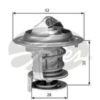 Thermostat Gates TH29478G1 for DAIHATSU Feroza Pyzar Charade Applause 1.6L Petrol