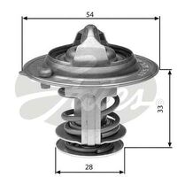 Thermostat  Gates TH29888G1 for Kia Cerato Hatchback 1.8 Petrol 4cyl 110kW