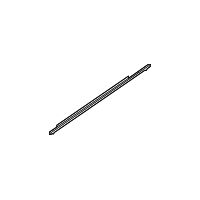 Mould(L) Rr.Beltline TK48-50-670 for Mazda