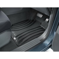Rubber Floor mats for Mazda BT50 UP UR 2011-2018 Dual Cab UP11ACRDC