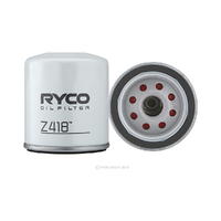 Oil Filter Z418 Ryco For Ford Fiesta 1.0LTP M1JE WZ Hatchback EcoBoost