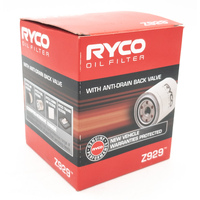 Oil Filter Z929 Ryco For Isuzu D-MAX 3.0LTD 4JJ1 TC TFR  TFS Cab Chassisd 4x4