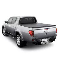 TONNEAU COVER SOFT FLUSH w/o Sport Bars DCAB suitable for Mitsubishi TRITON 2010-15 GENUINE