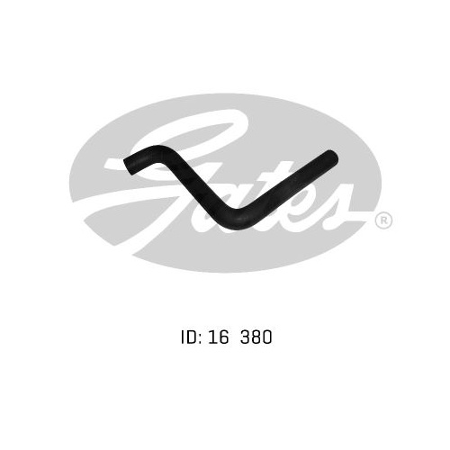 Heater Hose GATES 02-0053 for FORD FAIRLANE ZL LTD FE 4.1L Efi RWD PETROL