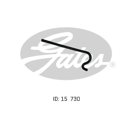 Heater Hose GATES 02-0056 for HOLDEN CALAIS VN COMMODORE VN 5L V8 RWD PETROL