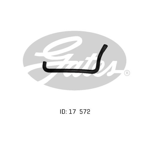 Heater Hose GATES 02-0065 for FORD FAIRLANE FAIRMONT FALCON LTD RWD PETROL