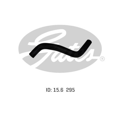Heater Hose Gates 02-0120 For FORD FESTIVA, WA, 1.3 10/91-03/94 46kW-1324cc-4cyl-FWD-Petrol​