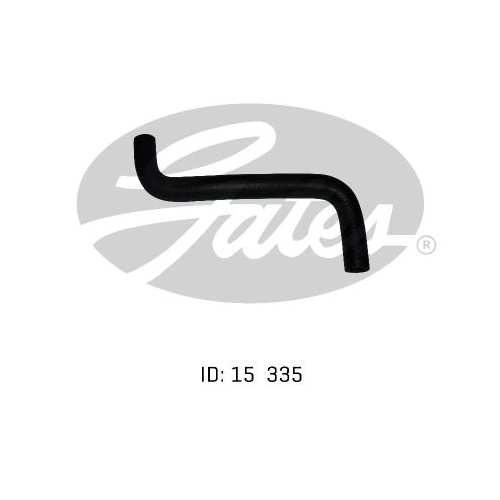 Heater Hose Gates 02-0122 For FORD LASER 1987-1990 Petrol KE 1.6L
