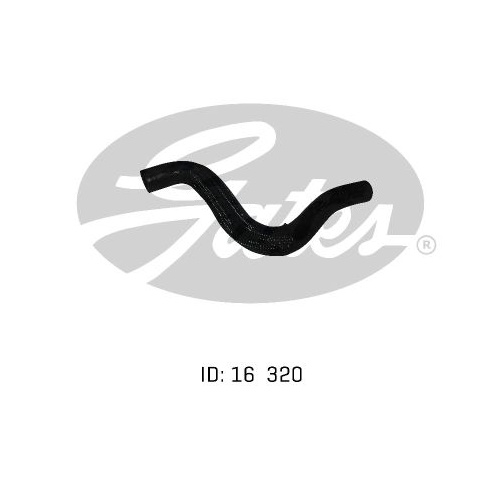 Heater Hose Gates 02-0402 for FORD LASER KF 1.6L Petrol