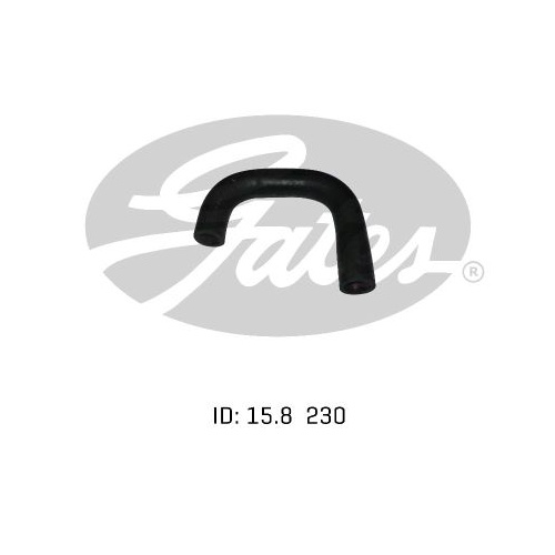 Gates Heater Hose 02-0780 for Toyota Hilux 4 Runner 1988-1996 Diesel