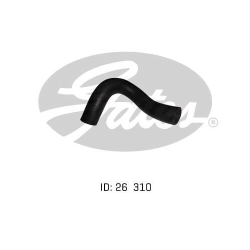 Upper Radiator Hose Gates 02-0936 for NISSAN 1200 B110 1.2L 1970-74 PETROL