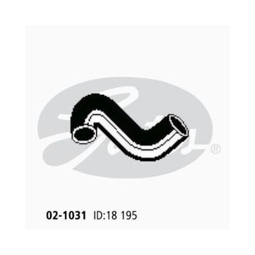 Heater Hose Gates 02-1031 for Toyota 4 Runner Hilux 3L AWD Petrol
