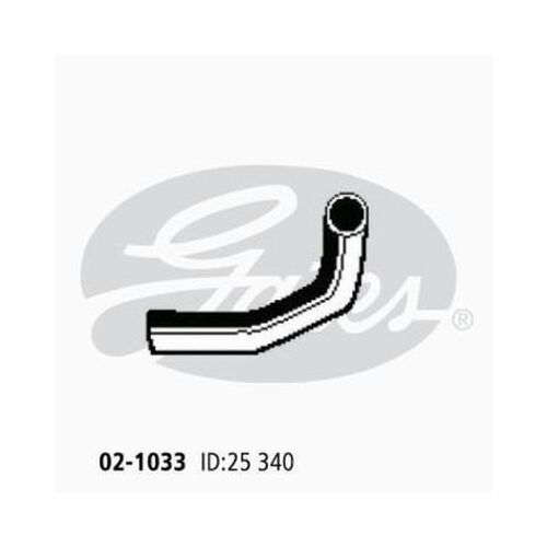 Upper Radiator Hose Gates 02-1033 for SUZUKI SWIFT 1.3L FWD PETROL