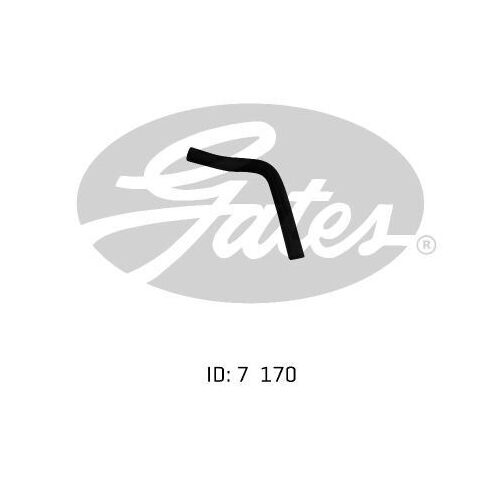Heater Hose Gates 02-1069 For FORD LASER 1999-2002 1.6L Petrol