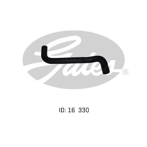 Heater Hose Gates 02-1072 for FORD FESTIVA WB 1.3L WD 1.5L FWD PETROL
