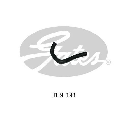 Heater Hose Gates 02-1204 for FORD FESTIVA WB WD WF
