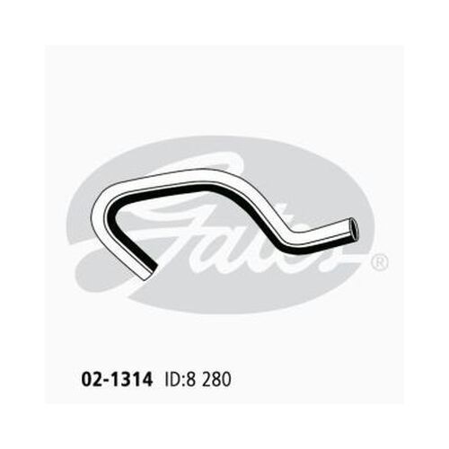 Heater Hose Gates 02-1314 for Toyota Landcruiser Prado GRJ120 4L 2003-09