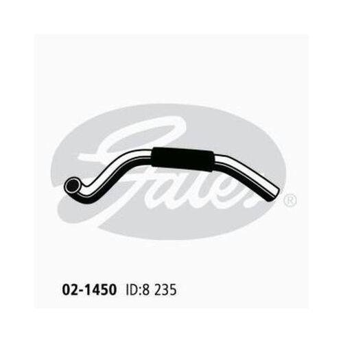 Heater Hose Gates 02-1450 for Toyota Cressida MX83 3L 1988-1993 Petrol