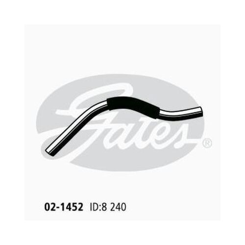 Heater Hose Gates 02-1452 for Toyota Cressida MX83 3L 1988-1993 Petrol