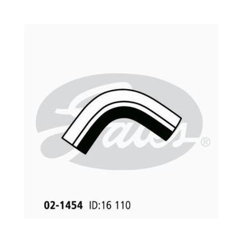 Heater Hose Gates 02-1454 for Toyota Cressida MX83 3L 1988-1993 Petrol