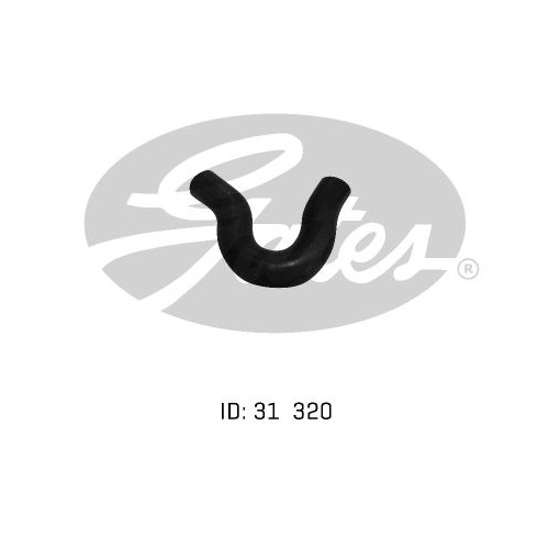 Radiator Hose Upper Gates 05-0027 for FORD FAIRMONT FALCON PETROL