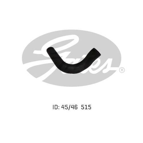 Radiator Hose Lower Gates 05-0100 for FORD FAIRLANE ZC 5.8L 1969-1970 PETROL