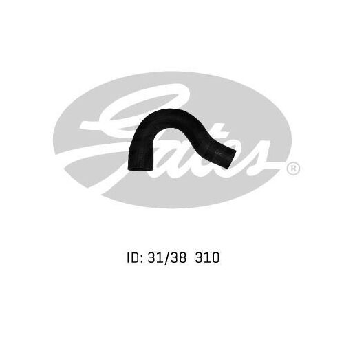 Radiator Hose Upper Gates 05-0108 for FORD CAPRI 1.6L ESCORT 1.1L 1.3L PETROL