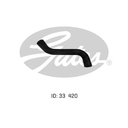 Radiator Hose Lower Gates 05-0117 for Toyota Corona Hilux