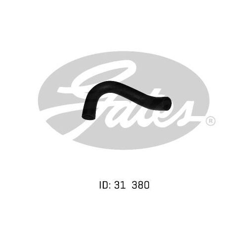 Radiator Hose Lower Gates 05-0127 for Toyota Corolla KE20 KE25 1.2L 1970-74