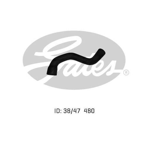 Radiator Hose Lower Gates 05-0143 for FORD FALCON XY 3.3L 1970-1972 PETROL