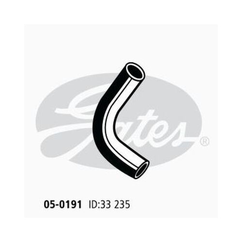 Radiator Hose Lower Gates 05-0191 for MAZDA/ EUNOS CAPELLA 1.6L 1970-77